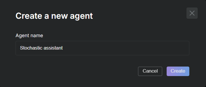 Agent Configuration