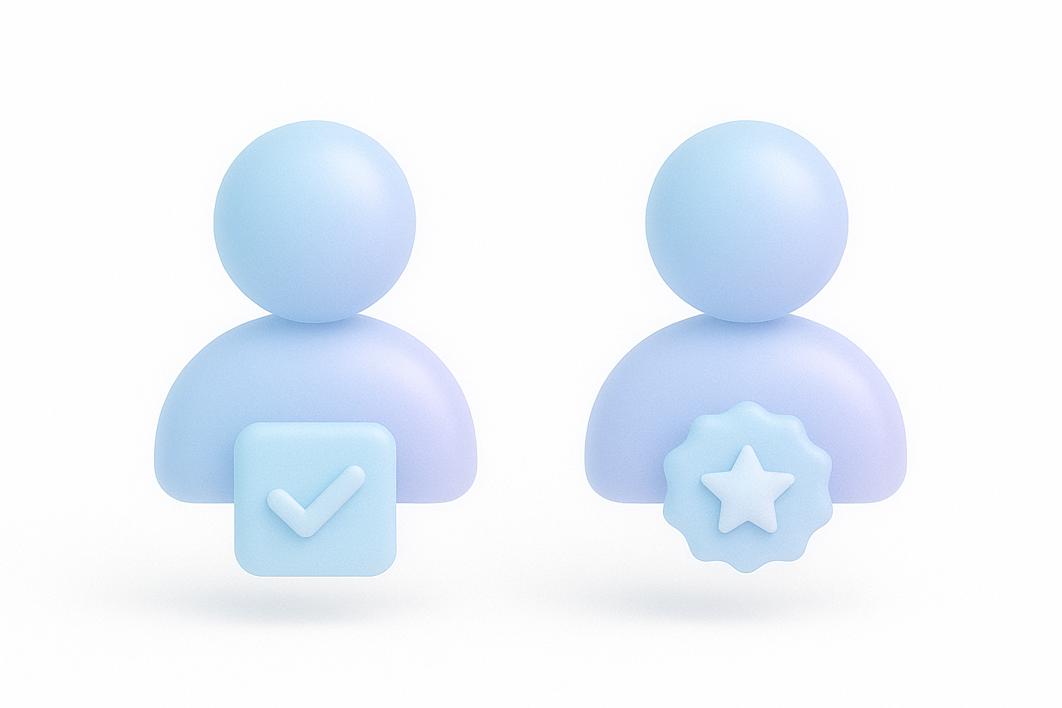 Admin and Member icons